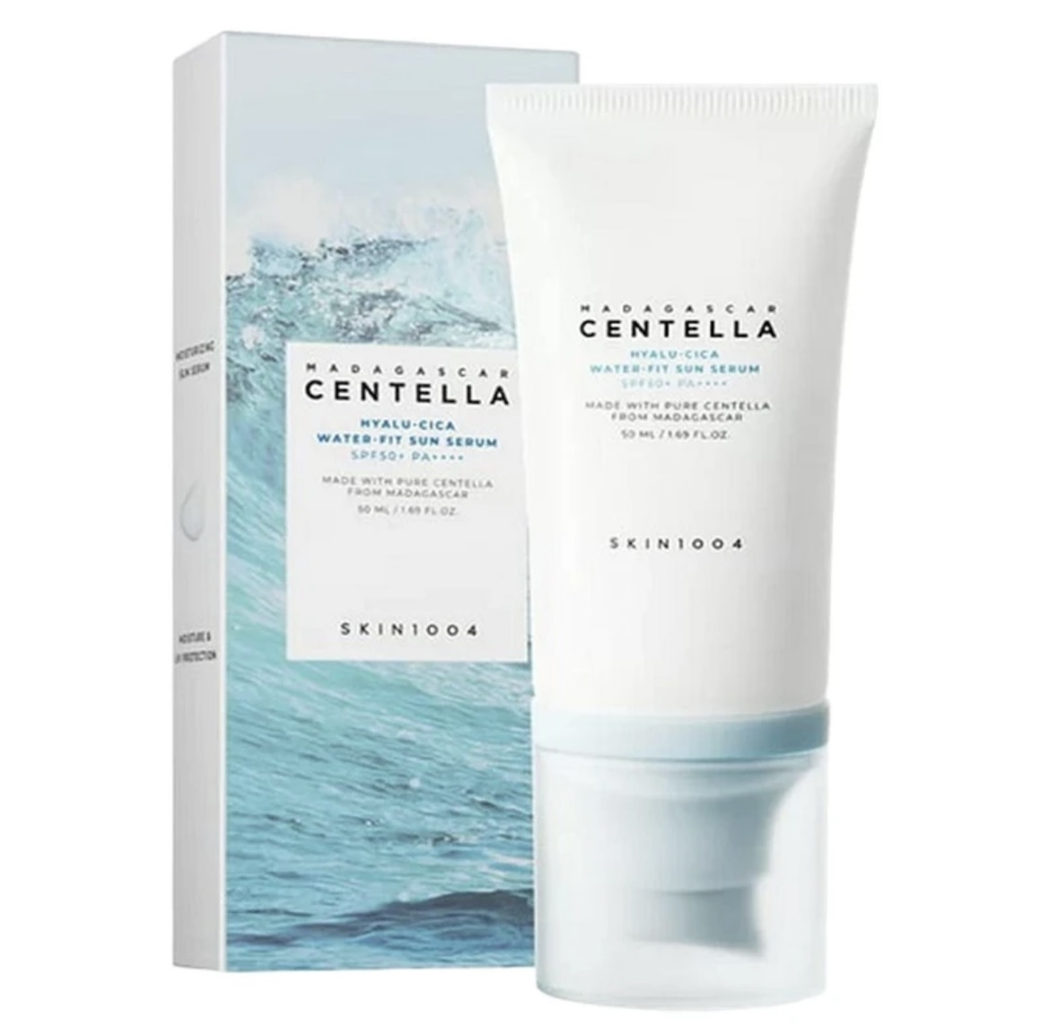 کرم ضد آفتاب بدون رنگ سنتلا، 50 SPF، مدل 1004، مناسب پوست حساس، نرمال و خشک و حجم 50