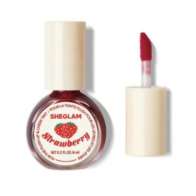 شیگلم تینت لب و گونه میوه ای چری sheglam lip and cheek tint cherry