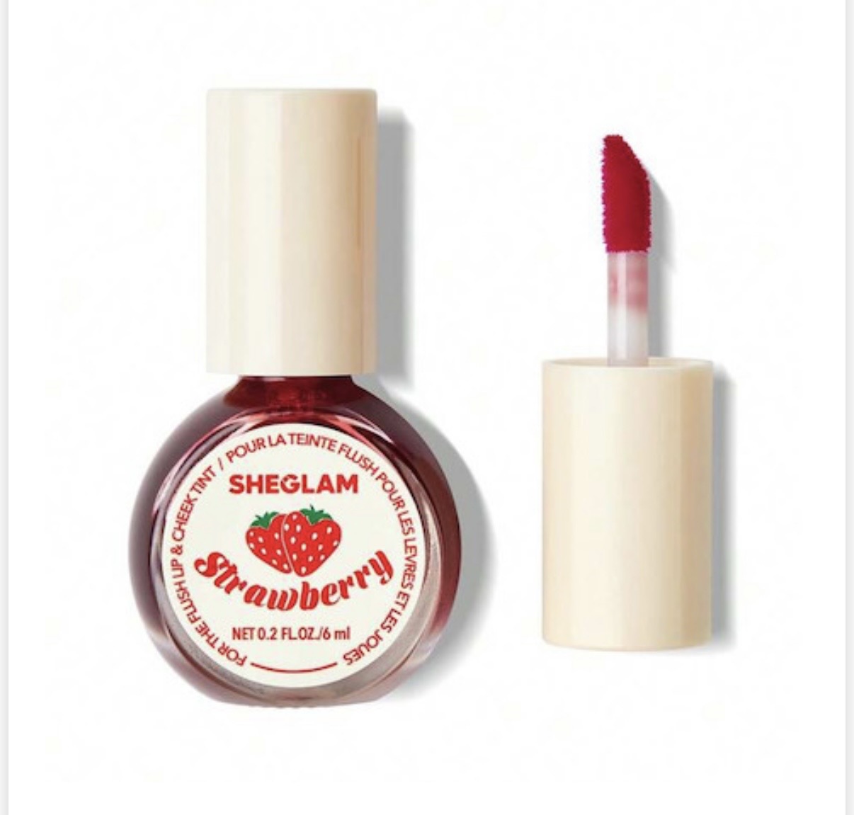 شیگلم تینت لب و گونه میوه ای چری sheglam lip and cheek tint cherry